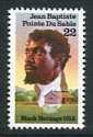 Jean Baptiste Pointe Du Sable Black Heritage #10 United States, 1987